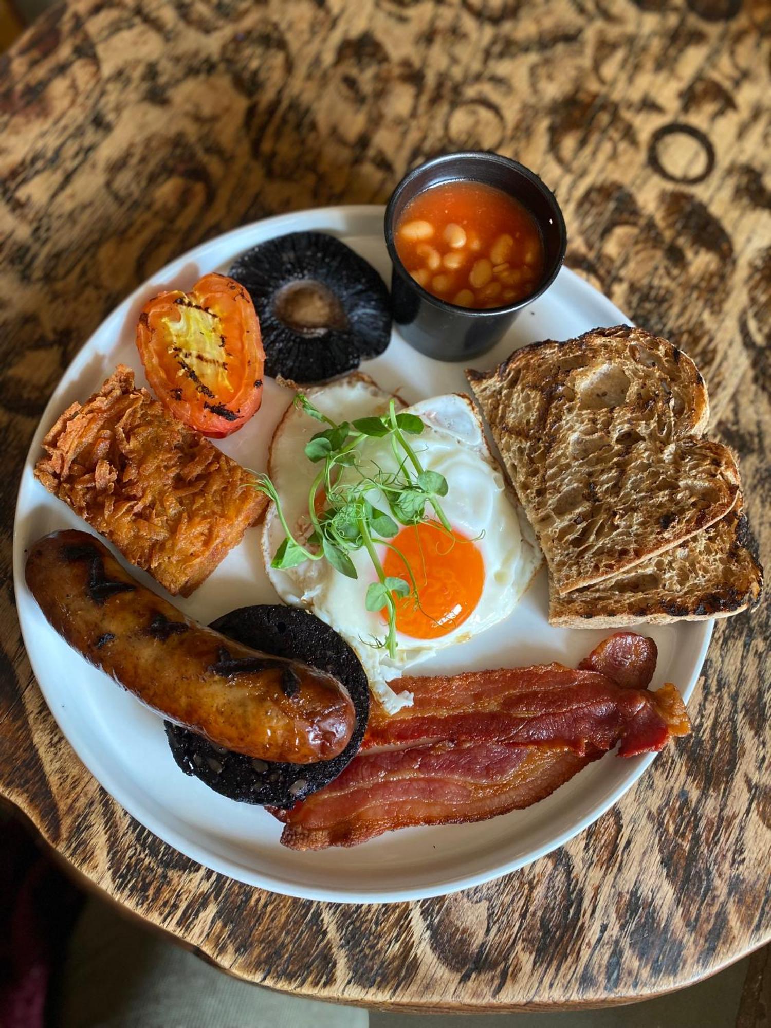 The George Inn Barford St Michael Eksteriør billede English breakfast